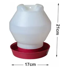 2 Bebedouro 2l + 2 Comedouro Calha 50cm - Galinha/pintinho Foto mini 4