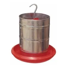 2 Bebedouros Pendulares + 2 Comedouros Galvanizado 3kg Aves Foto mini 3