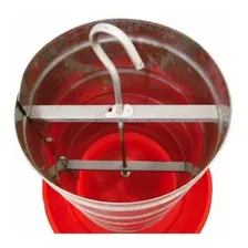 2 Bebedouros Pendulares + 2 Comedouros Galvanizado 3kg Aves Foto mini 4