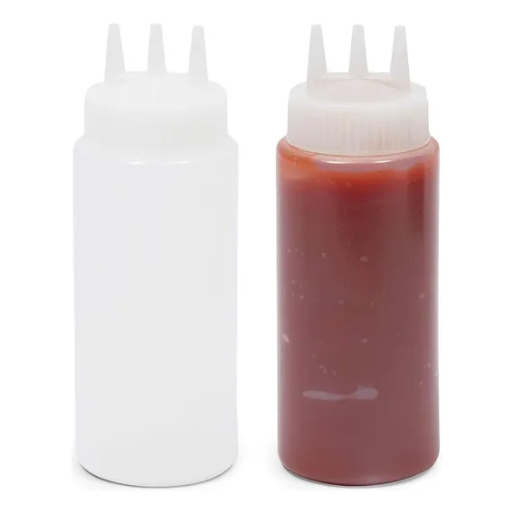 2 Bisnagas Molho Profissional Graduada Com 3 Bicos 450ml Foto 1