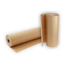 2 Bobina De Papel Kraft MonolĂșcido 60cm X 150 M 80 Gramas Foto mini 1