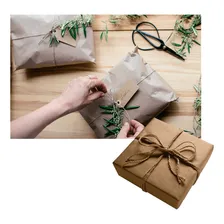 2 Bobina De Papel Kraft MonolĂșcido 60cm X 150 M 80 Gramas Foto mini 4