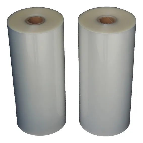 2 Bobinas Polaseal Para Plastificação 23cm X 60m X 0.05mm Foto 1