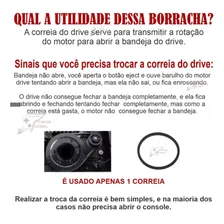 2 Borrachas Correias Para O Drive Xbox 360 Foto mini 2