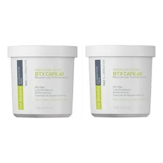 2 Btx Argan Capilar Max Illumination For Beauty 1kg Foto 1