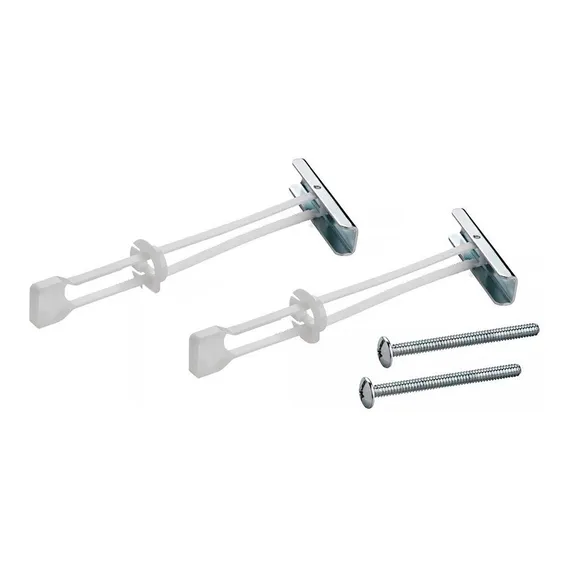 2 Bucha Toggle P/ Drywall Parafuso 1/4 Philips Ciser R4185 Foto 1