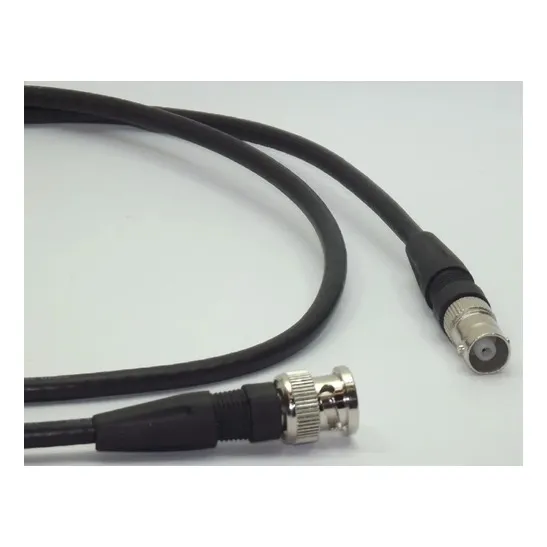 2 Cabos C/ 1,0m Conexão Bnc X Bnc - 50 Ohms Kcres Foto 1
