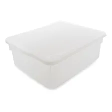 2 Caixa Organizadora Bioprátika Retangulartampa Branca 16,5l Foto mini 2