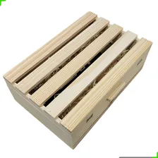 2 Caixa Pinus Caixote De Vinho Organizador Decorativo+brinde Foto mini 3