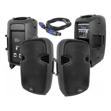 2 Caixa Som 15 Polegadas Mxt 350w Rms Ativa + Passiva Foto  mini 1
