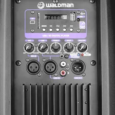 2 Caixas Som 8pol Fk240x Waldman Ativa + Passiva E 2 Tripés Cor Preto 110/220v Foto mini 4