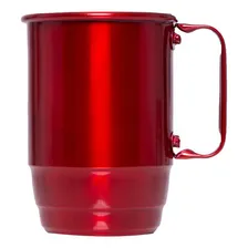 2 Canecas AlumÃnio Vermelha Universitária Capacidade 500ml Foto mini 4