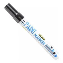 2 Canetas Kit Reparador Tinta Permanente Veicula Tira Riscos Cor Preto Foto  mini 1
