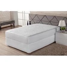 2 Capa De Colchão Impermeável Casal Queen Size Cor Branco Foto mini 2