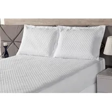 2 Capa De Colchão Impermeável Casal Queen Size Cor Branco Foto mini 1