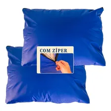 2 Capa De Travesseiro Impermeável Hospitalar C/ Zíper 50x70 Medidas Foto mini 1