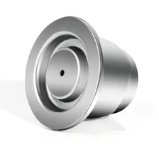 2 Cápsulas Nespresso Reutilizável Inox + Tamper Foto mini 4