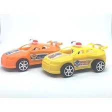 2 Carros Mini Carrinho Policia A Fricção Cor Varias Foto mini 1