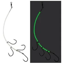 2 Chicotes Com Anzol Glow Para Pesca De Espada NÂș 12 Cofita Foto mini 1