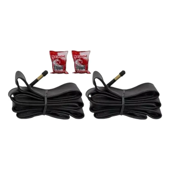 2 Câmaras De Ar Bike Aro 29 Kenda Bico Grosso Americana 48mm Tipo Da Válvula Schrader Foto 1