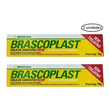 2 Cola Contato Brascoplast St 75g Cola De Sapateiro Foto mini 2