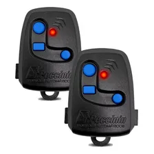 2 Controle Remoto Peccinin Para Portão Eletrônico Com Pilha Cor Preto Foto mini 1