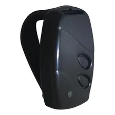 2 Controles Hcs Rs Preto Para Motor Rossi 433mhz C/ Suporte Foto mini 3