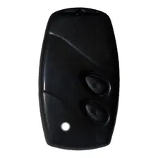 2 Controles Hcs Rs Preto Para Motor Rossi 433mhz C/ Suporte Foto mini 2