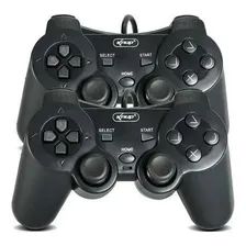 2 Controles Para Playstation 2 Com Fio Joystick Foto  mini 1