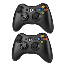 2 Controles Para Xbox 360 Sem Fio Slim Preto Foto mini  2