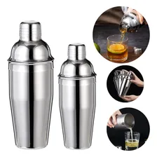 2 Coqueteleira Inox 750ml E 500ml Barman Bartender Tampa Foto mini 1