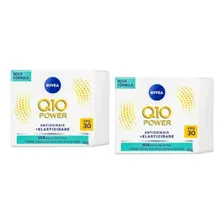 2 Creme Nivea Q10 Power Fps30 Pele Oleosa Dia Antissinais Foto mini 1