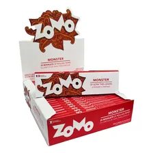 2 Cxs Seda Zomo Monster Vermelha Com 25 - 50 Pacotinhos Foto mini 2