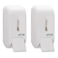 2 Dispenser Álcool Em Gel Sabonete Premisse Urban Compacta Cor Branco Foto  mini 1