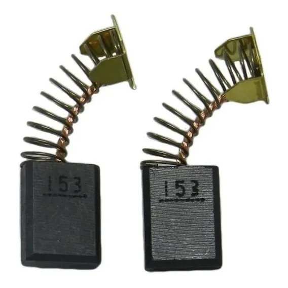 2 Escova Carvão Xse118 Serra Esquadria Makita Ls1040 Ls1040f Foto 1