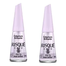 2 Esmaltes Cobertura Brilhante Risque Technology 8ml Foto  mini 1