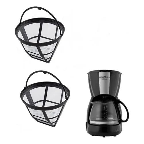 2 Filtros Permanente Cafeteira Britânia Cp30 Foto 1