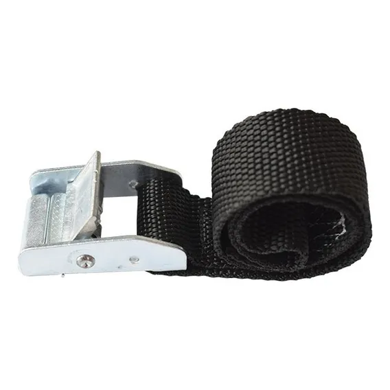 2 Fitas Rack Catraca Cinta De Amarrar Carga 5m Cor Preto Foto 1