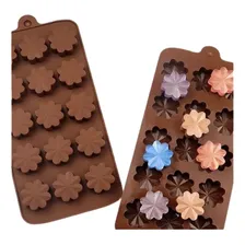 2 Forma De Silicone Chocolate Bombom Cm 315 Cor Marrom Foto mini 3