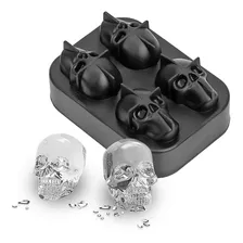 2 Forminha De Gelo Caveira E Molde Silicone Chocolate Gesso Foto mini 1