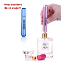 2 Frascos Porta Perfume Atomizador Recarregável Spray 8ml Foto  mini 1