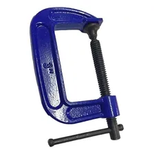 2 Grampo Sargento 76mm Fixação Tipo C 3 Pol. Marceneiro Foto mini  3