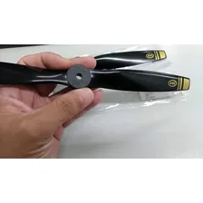 2 Hélices 11/7 Nylon Glow P/ Aeromodelo C/ Motor .50 A .61 Cor Preto Foto mini  3
