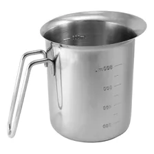 2 Jarras Graduada Medidor Aço Inox 1 Litro Foto mini 3