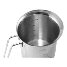 2 Jarras Graduada Medidor Aço Inox 1 Litro Foto mini 4