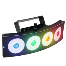 2 Jogo De Luz Deltrônica 4 Canhões Led E Sequencial Rítimico 110v/220v Foto mini 3