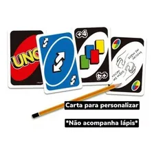 2 Jogos Baralho Uno Cards Diversão Crianças Adultos FamÃlia Foto mini 4