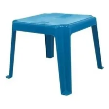 2 Jogos De Mesas Com Cadeiras Plástica Infantil Para Criança Cor Azul Foto mini 2