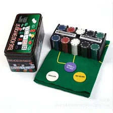 2 Kit Jogo De Poker 200 Fichas Numeradas Texas Original Foto mini 4