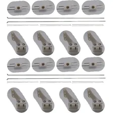 2 Kit Linkagem Completa Aeromodelo Horn Stopper Arame 1.2mm Horizon Aeromodelos Foto mini 1